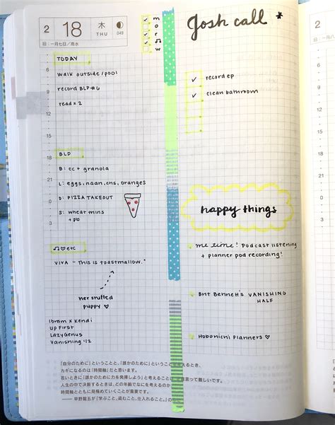 hobonichi daily planner.